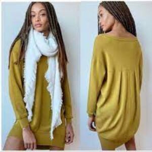 Anthropologie Saturday Sunday Oversized Freya Tunic Sweater Dress Womens Medium